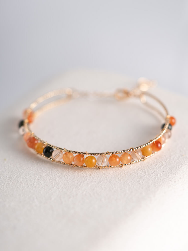 Salt Agate Bracelet Design 盐玛瑙手链设计款