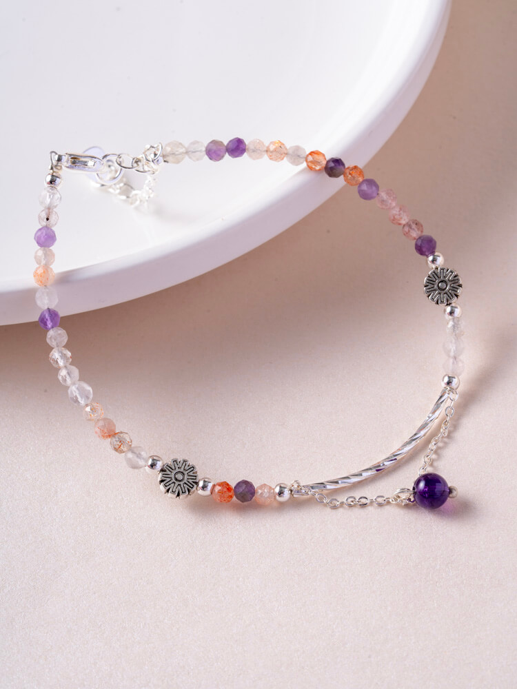 Super Eight-Cut Faceted Bracelet Design 超八切割面手链设计