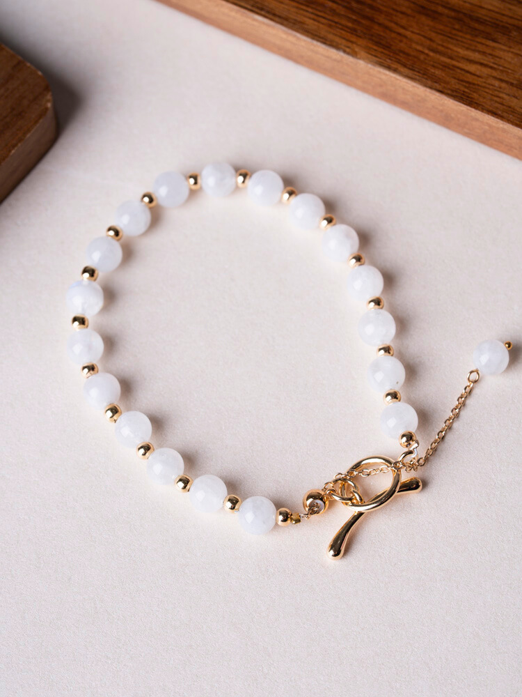 White Moonlight Bracelet Design 白月光手链设计款