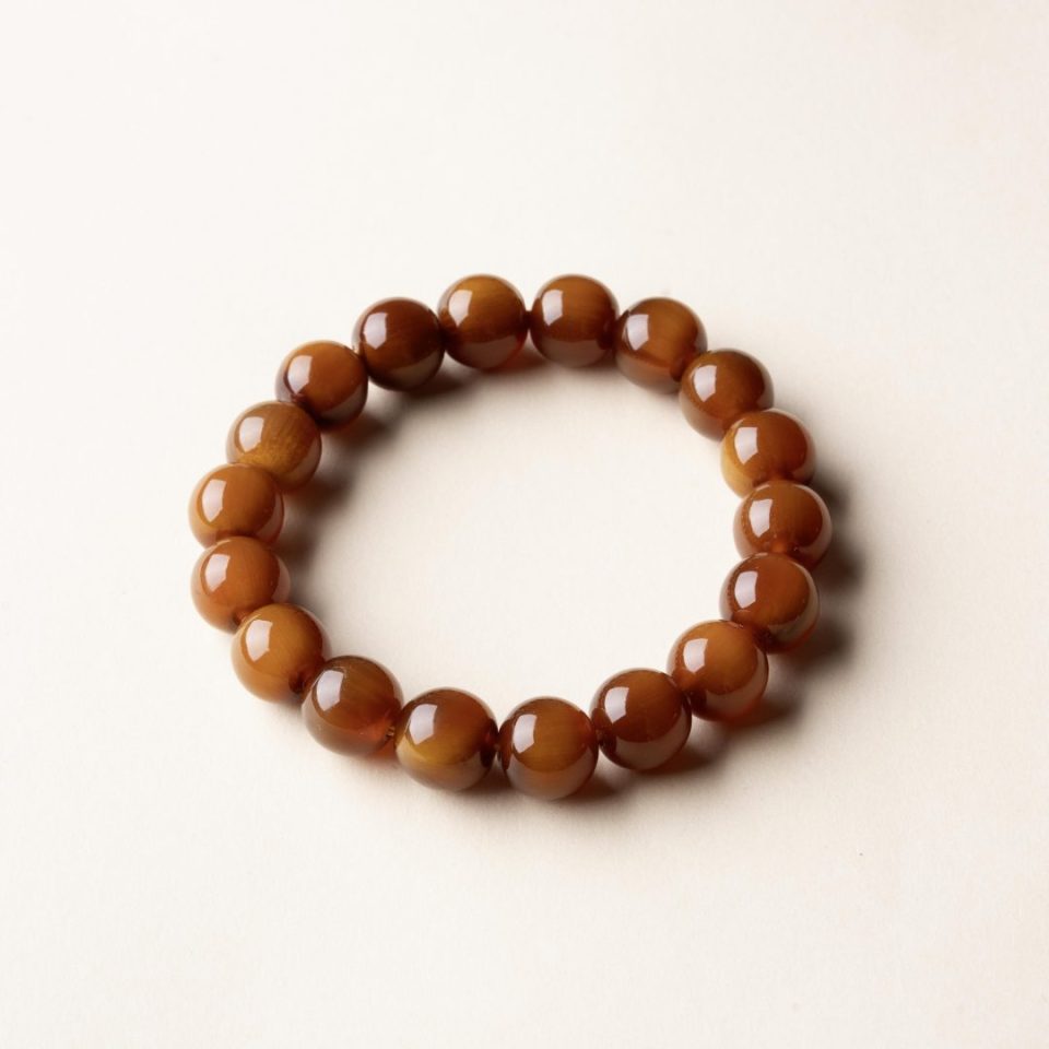 Beeswax Amber Bead Bracelet 蜜蜡(琥珀)手串