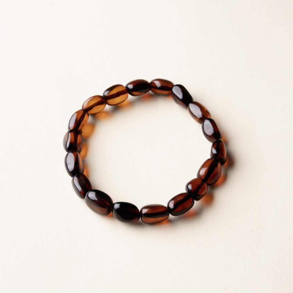 Beeswax Amber Bead Bracelet 蜜蜡(琥珀)手串