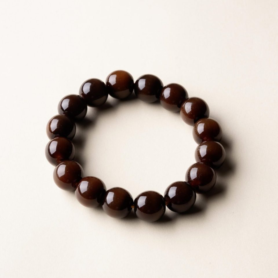 Beeswax Amber Bead Bracelet 蜜蜡(琥珀)手串